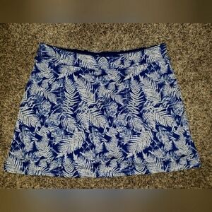 Tranquility| Floral Athletic Skirt With Shorts, Skort